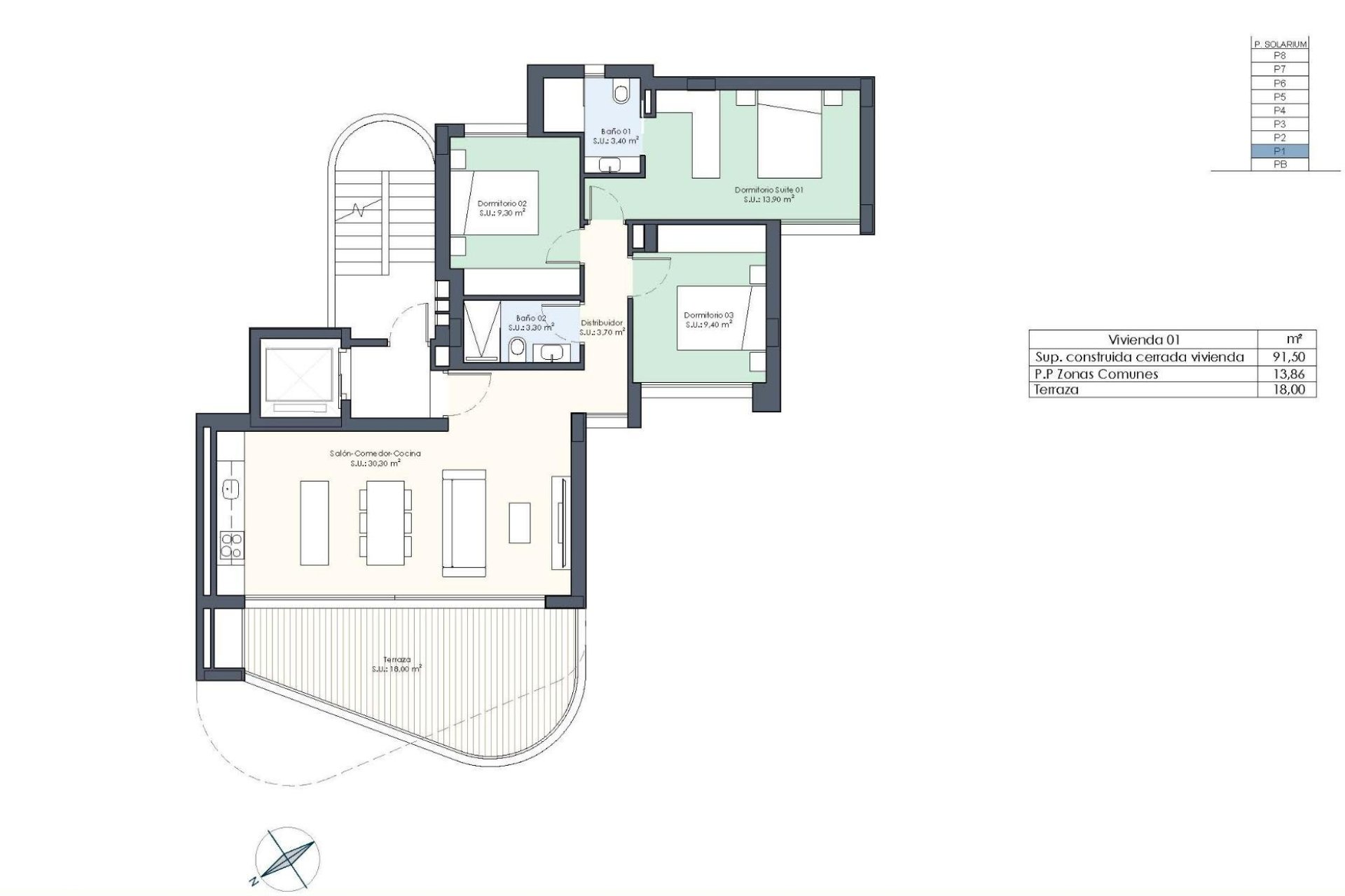New Build - Apartment / flat - Guardamar del Segura - Avenida del Puerto