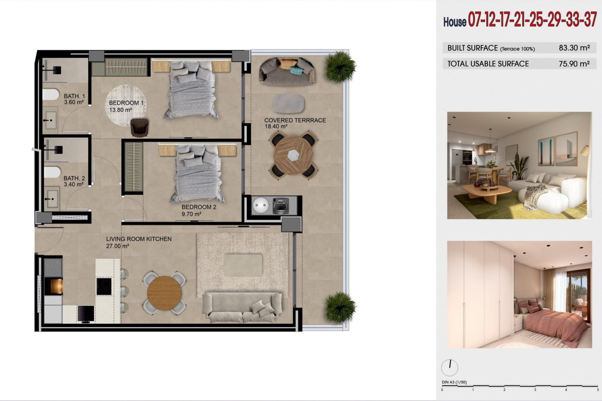 New Build - Apartment / flat - Guardamar del Segura - Puerto