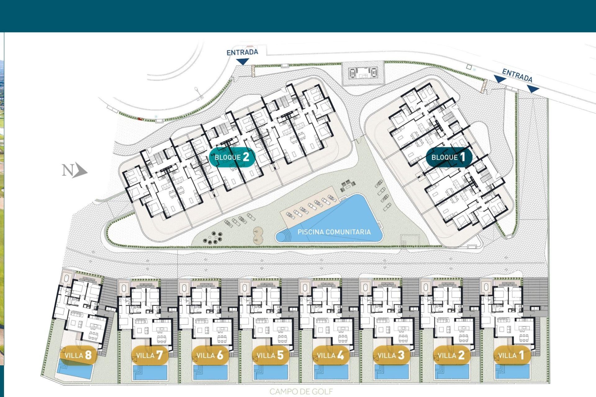 New Build - Apartment / flat - Los Alcazares - Serena Golf
