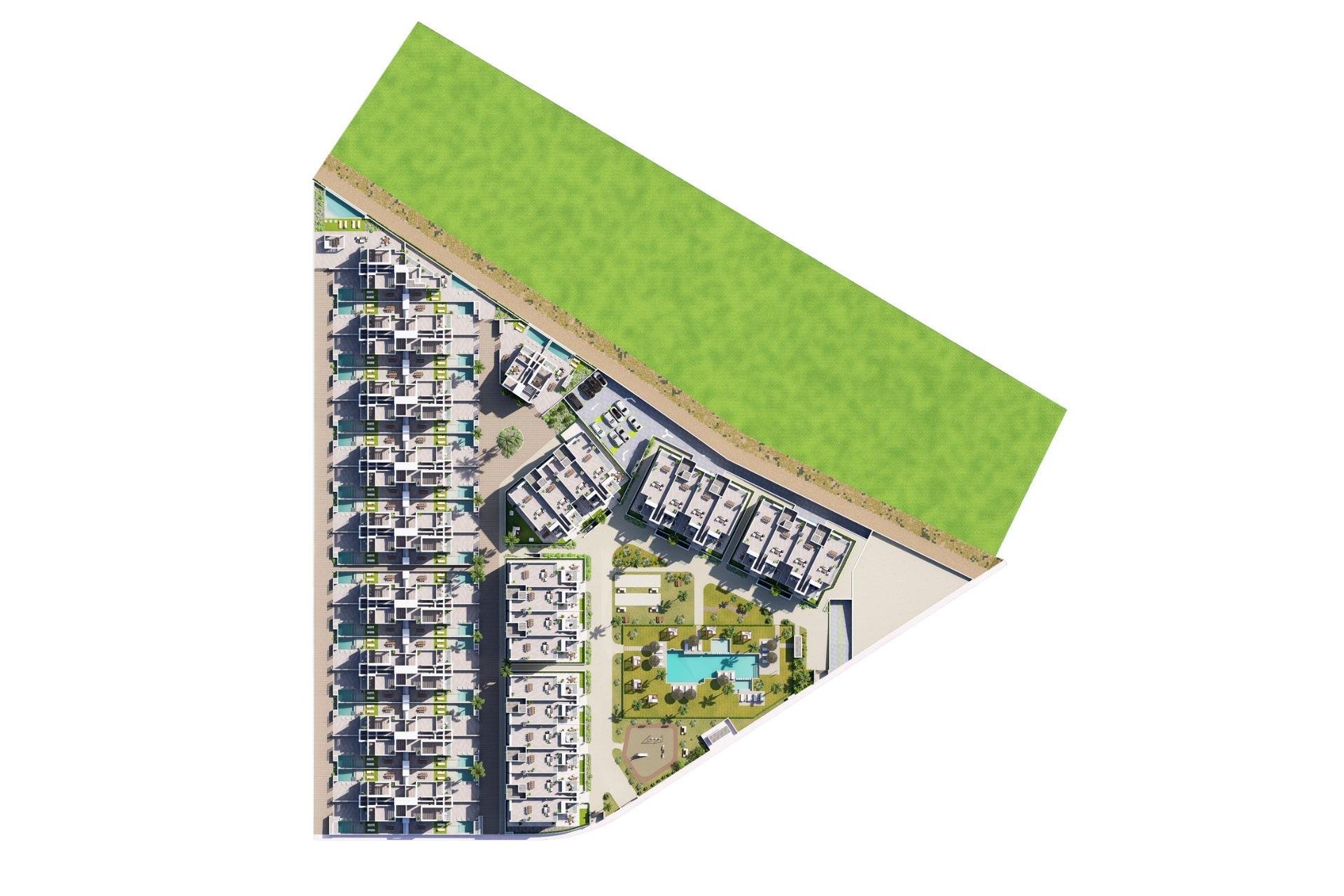 New Build - Apartment / flat - Los Alcazares - Serena Golf