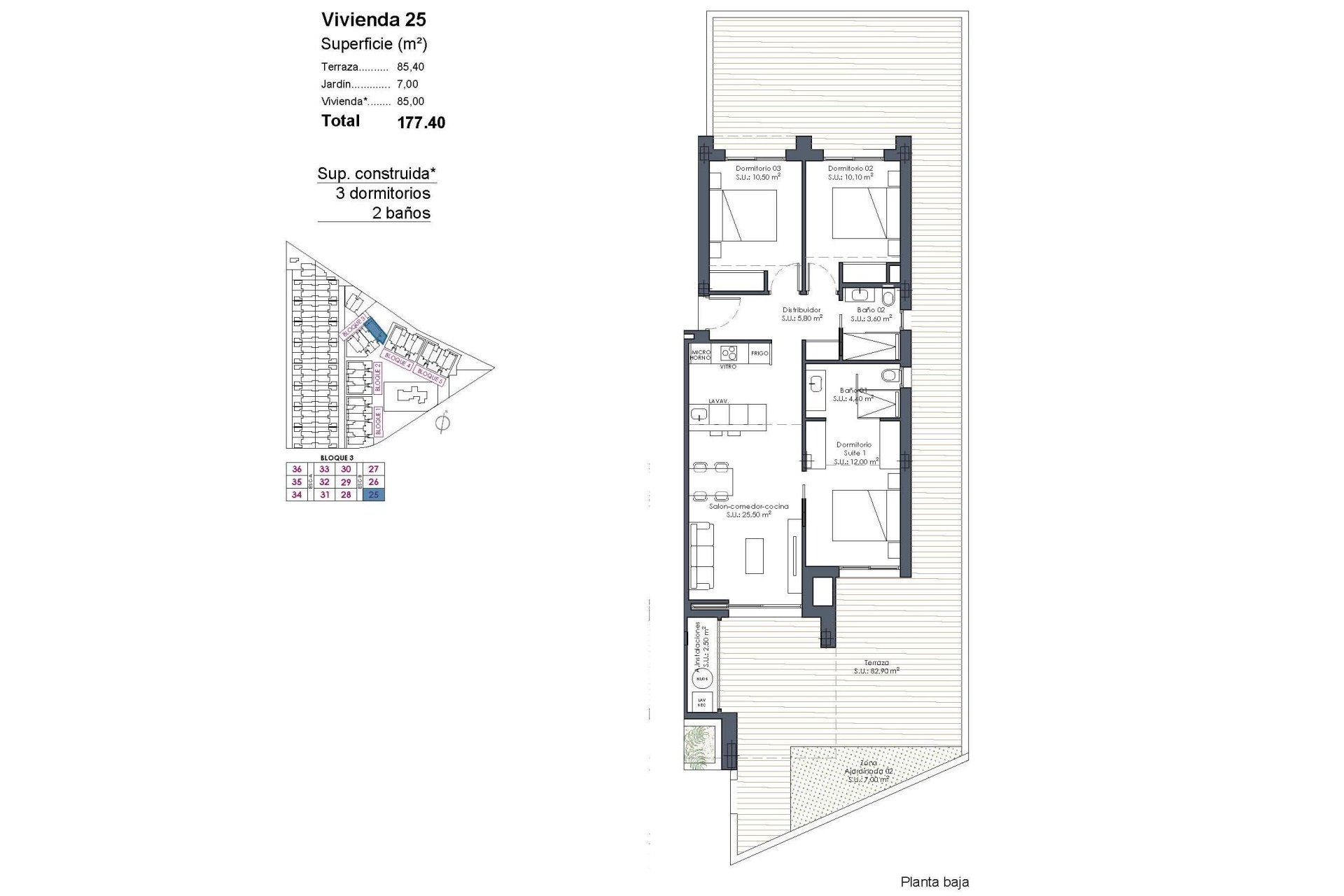 New Build - Apartment / flat - Los Alcazares - Serena Golf