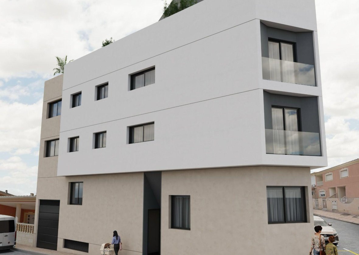 New Build - Apartment / flat - Mazarron - pueblo