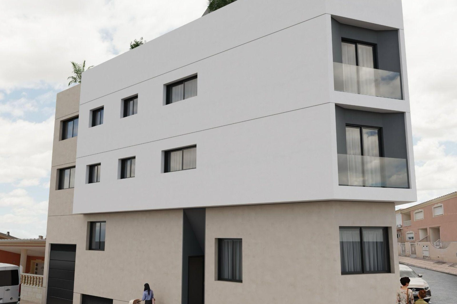 New Build - Apartment / flat - Mazarron - pueblo