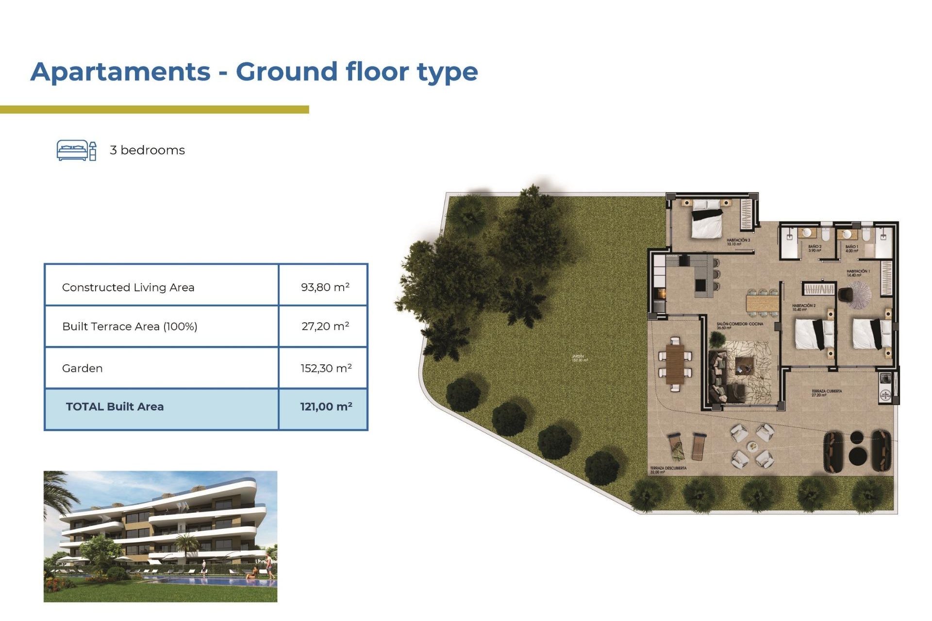 New Build - Apartment / flat - Orihuela Costa - La Ciñuelica