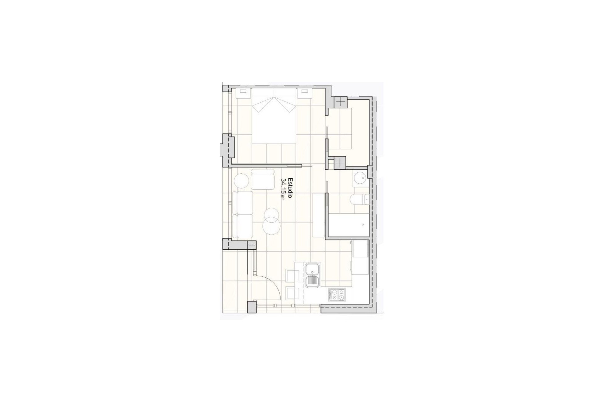 New Build - Apartment / flat - San Javier - pueblo