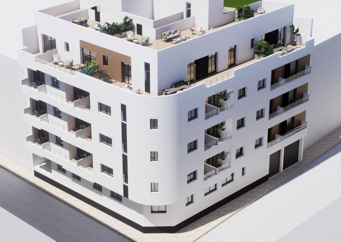 New Build - Apartment / flat - Torrevieja - pueblo