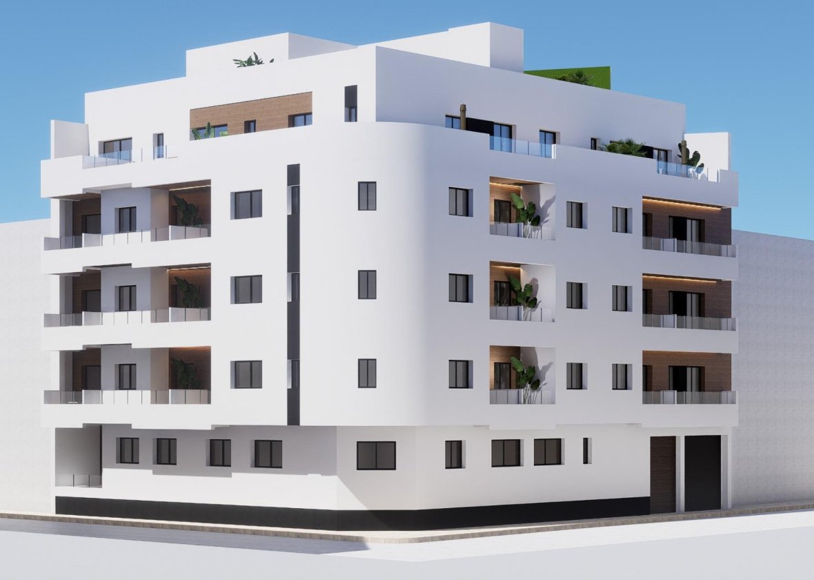 New Build - Apartment / flat - Torrevieja - pueblo