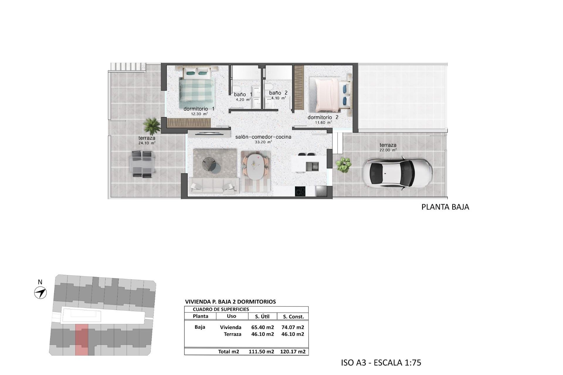 New Build - Bungalow - Pilar de la Horadada - pueblo