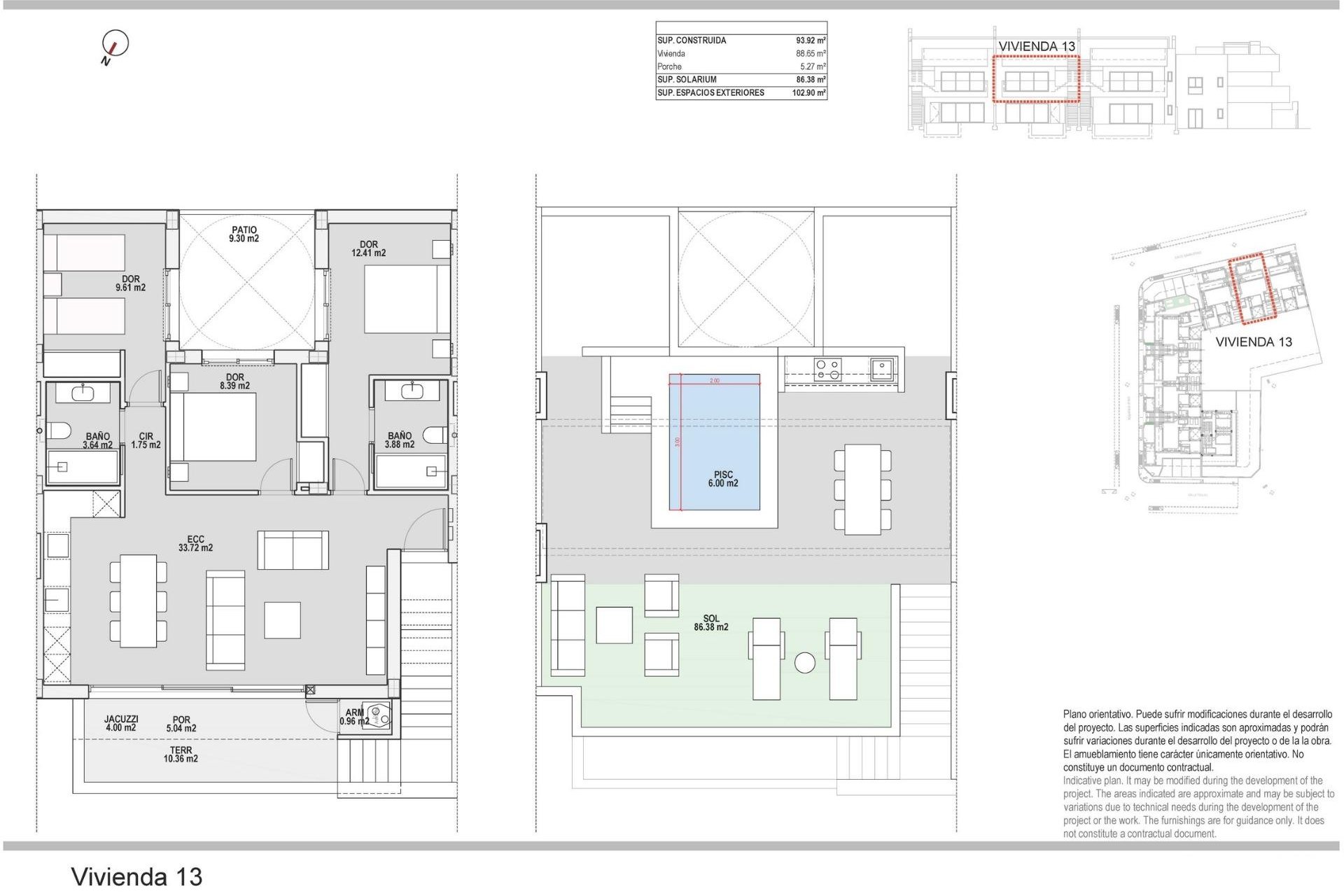 New Build - Bungalow - Pilar de la Horadada - pueblo