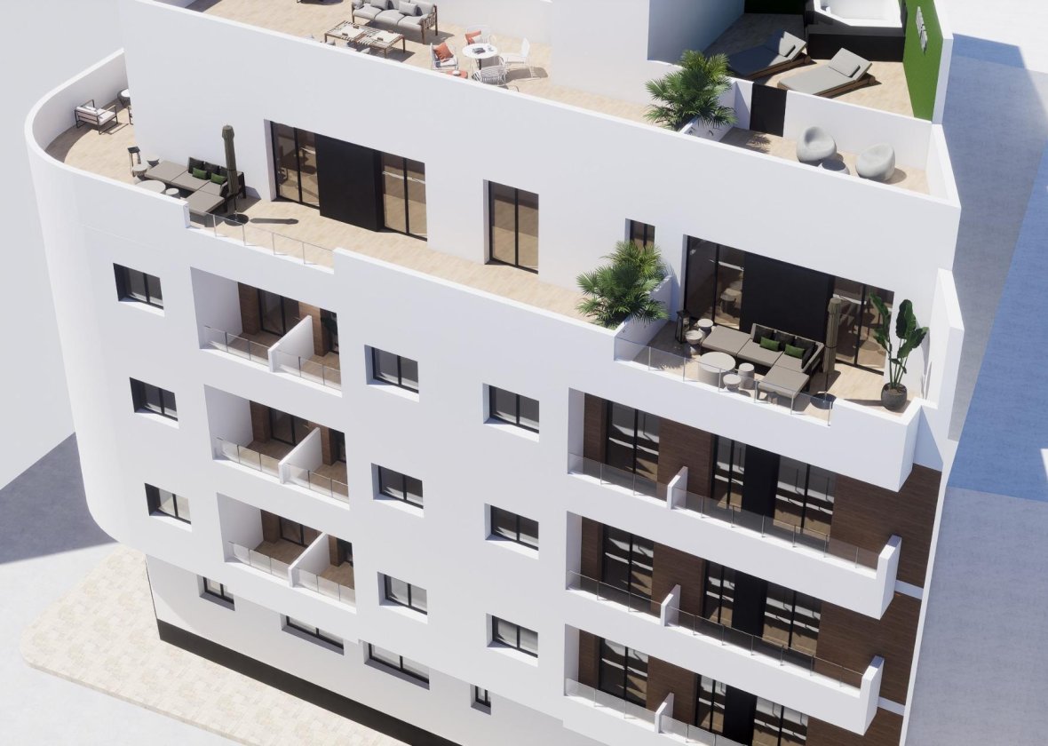 New Build - Penthouse - Torrevieja - pueblo