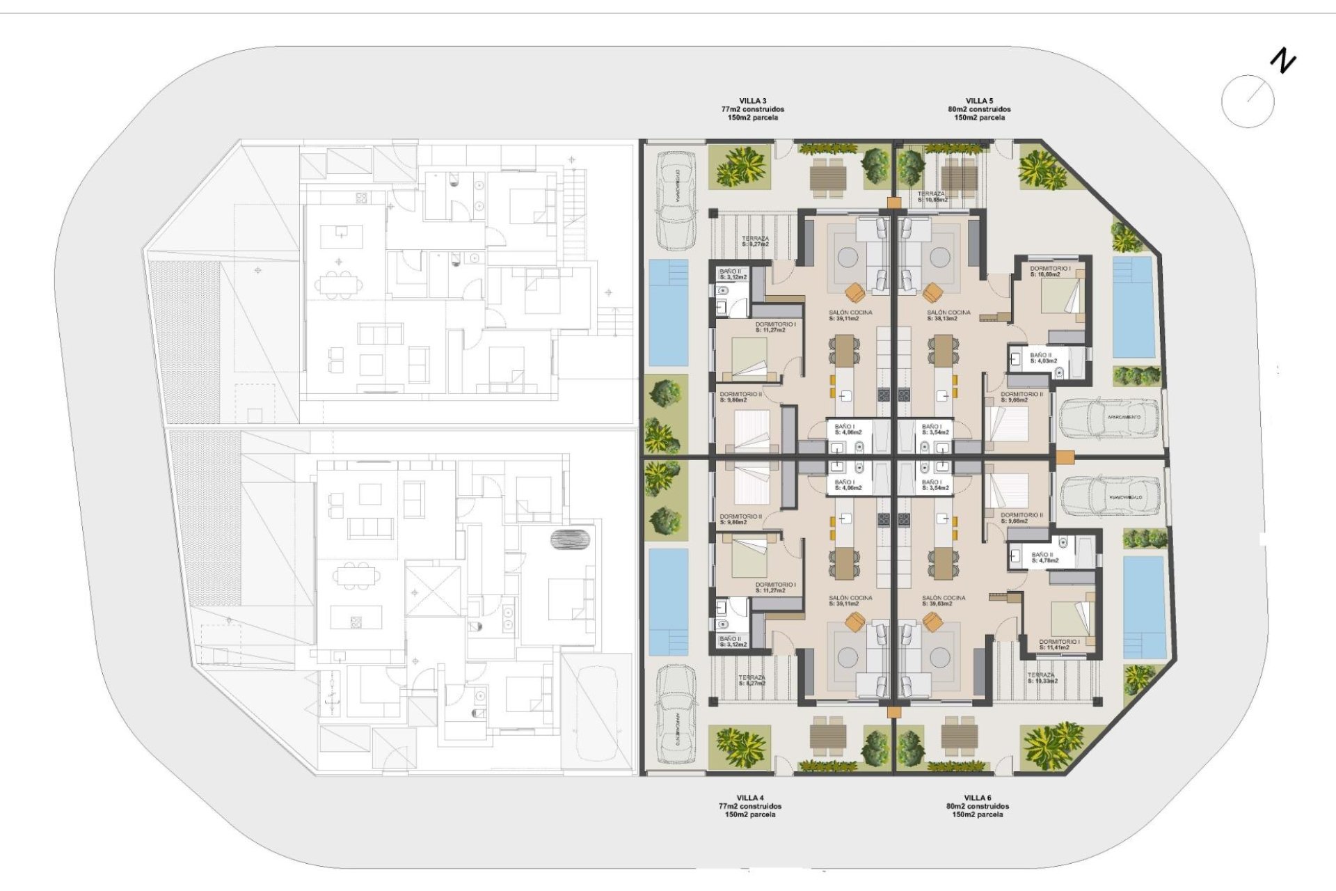 New Build - Quad House - Torre Pacheco - El Alba