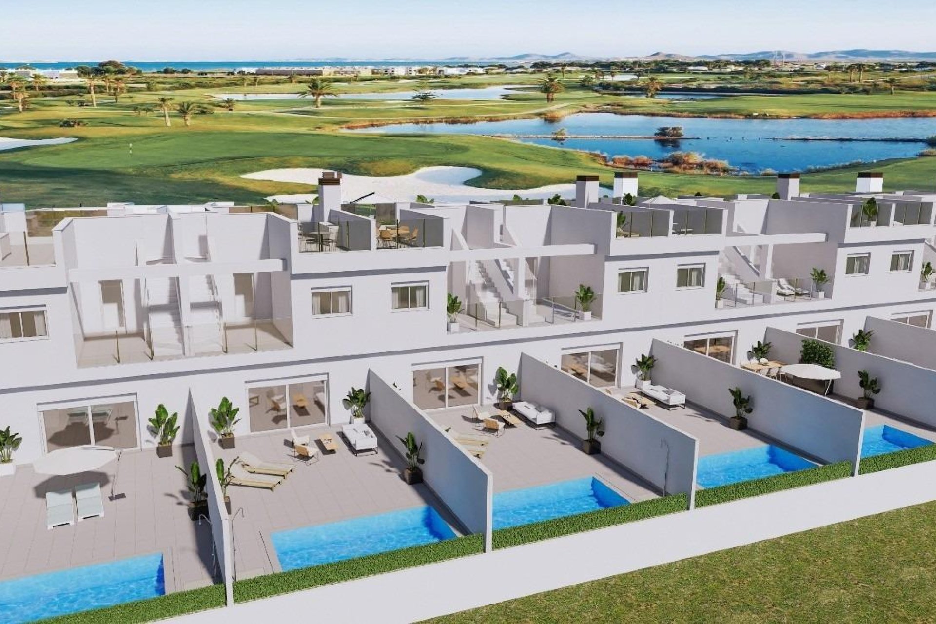New Build - Town House - Los Alcazares - Serena Golf