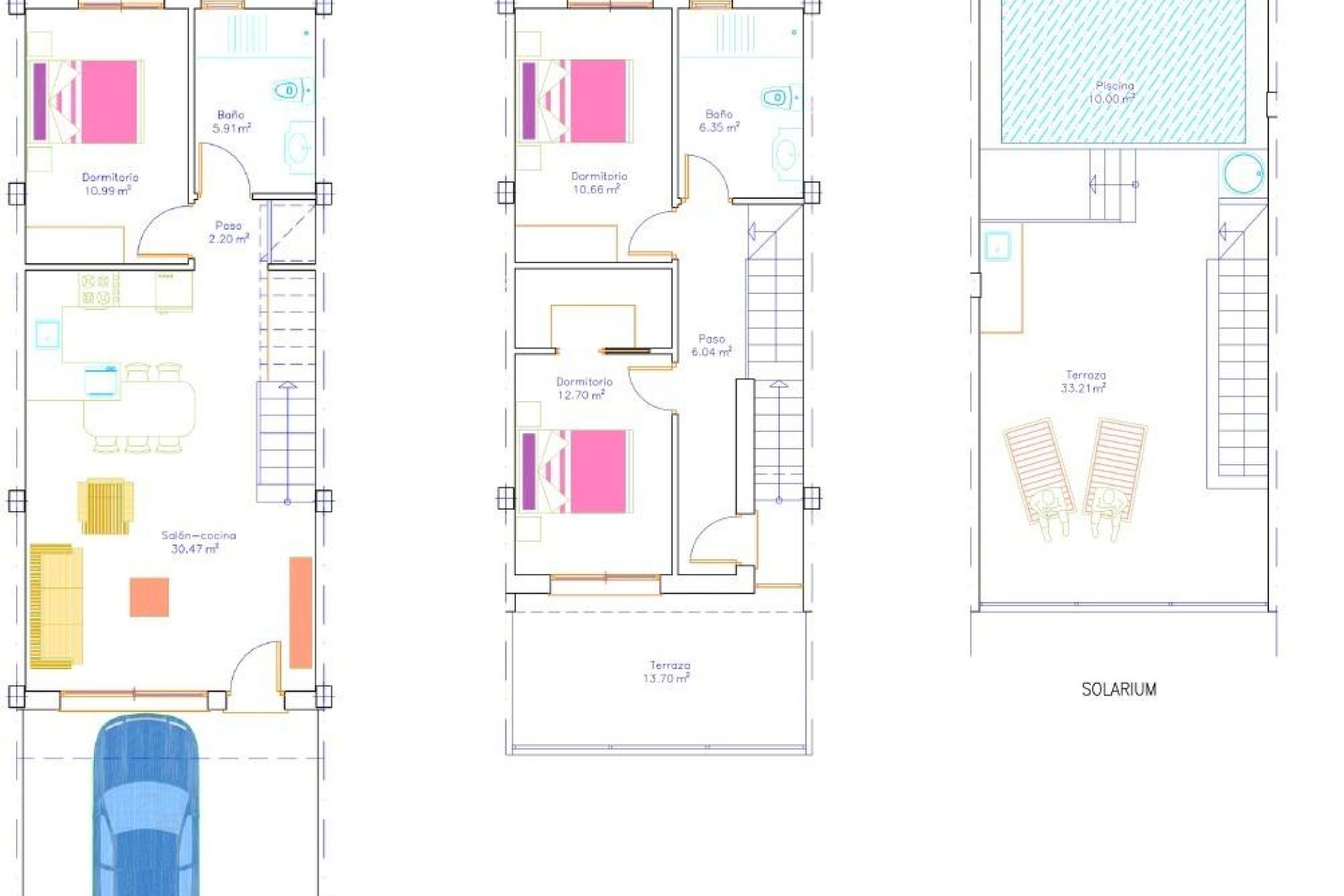 New Build - Town House - San Pedro del Pinatar - Pueblo