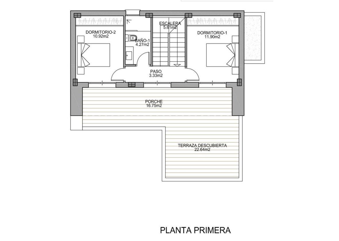 New Build - Villa - Benijofar - Polideportivo