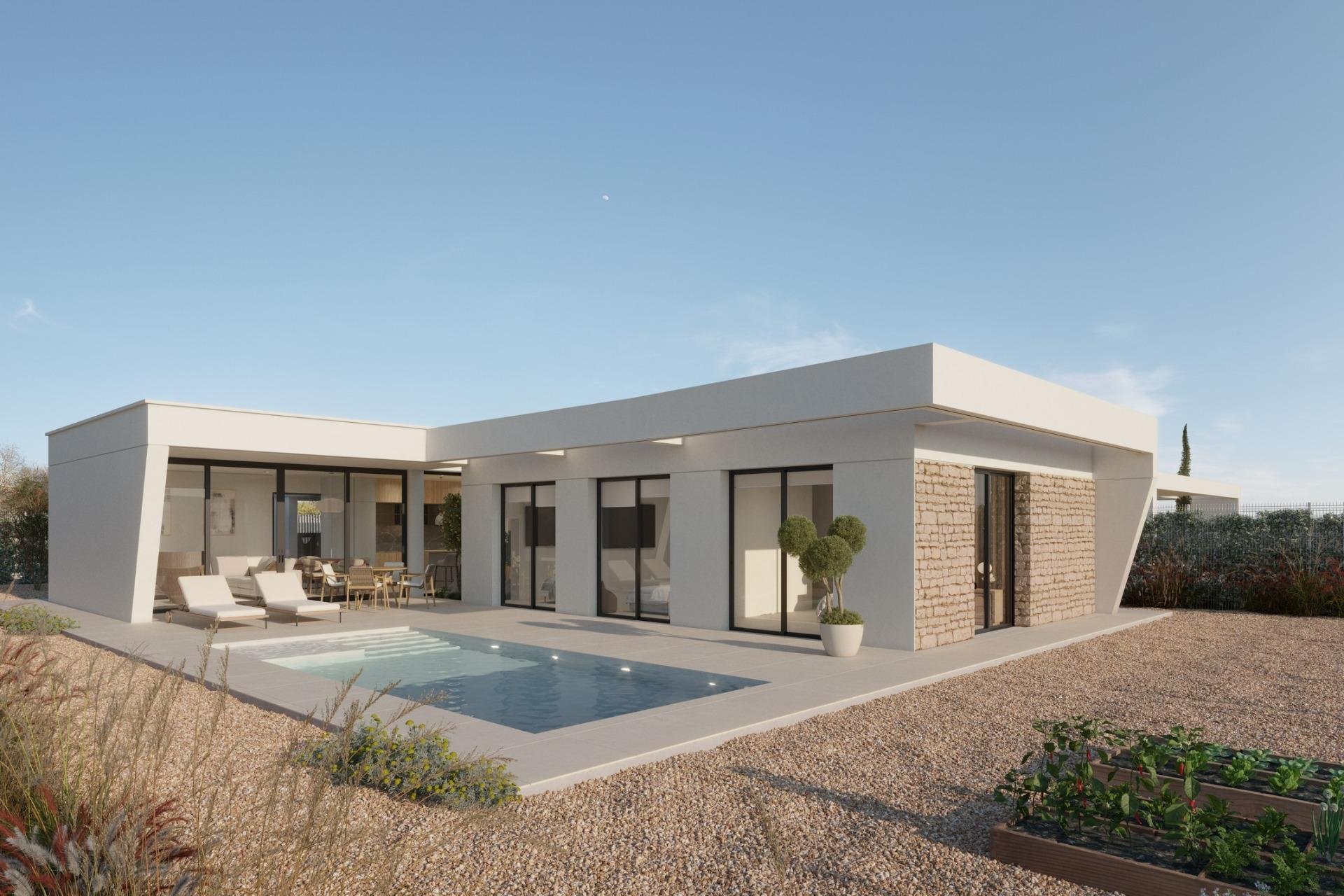 New Build - Villa - Fuente Álamo - Hacienda del Alamo