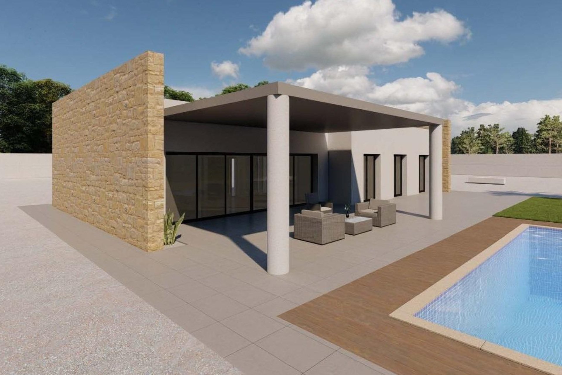 New Build - Villa - Pinoso - Campo