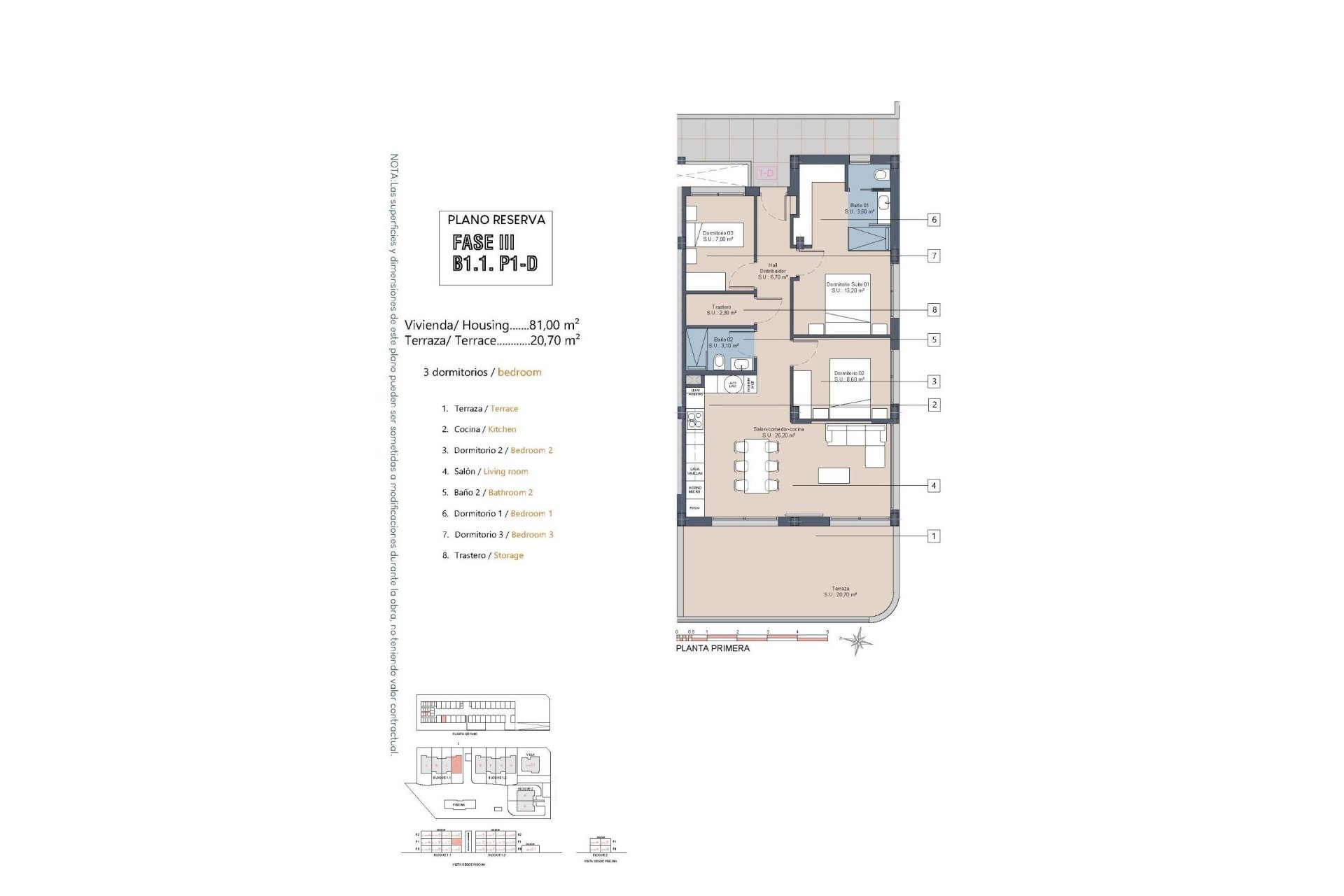 Obra nueva - Apartamento / piso - Los Alcazares - La Serena Golf