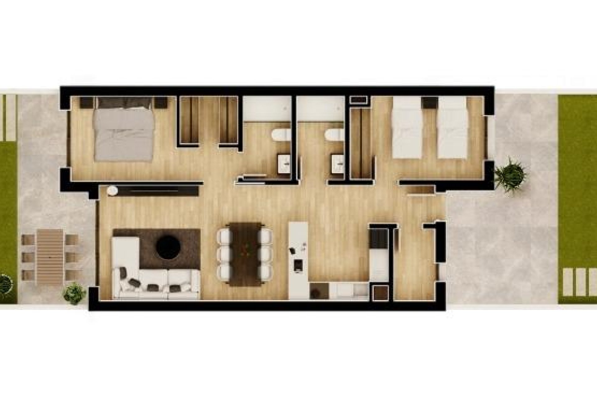 Obra nueva - Apartamento / piso - Monforte del Cid - Alenda Golf
