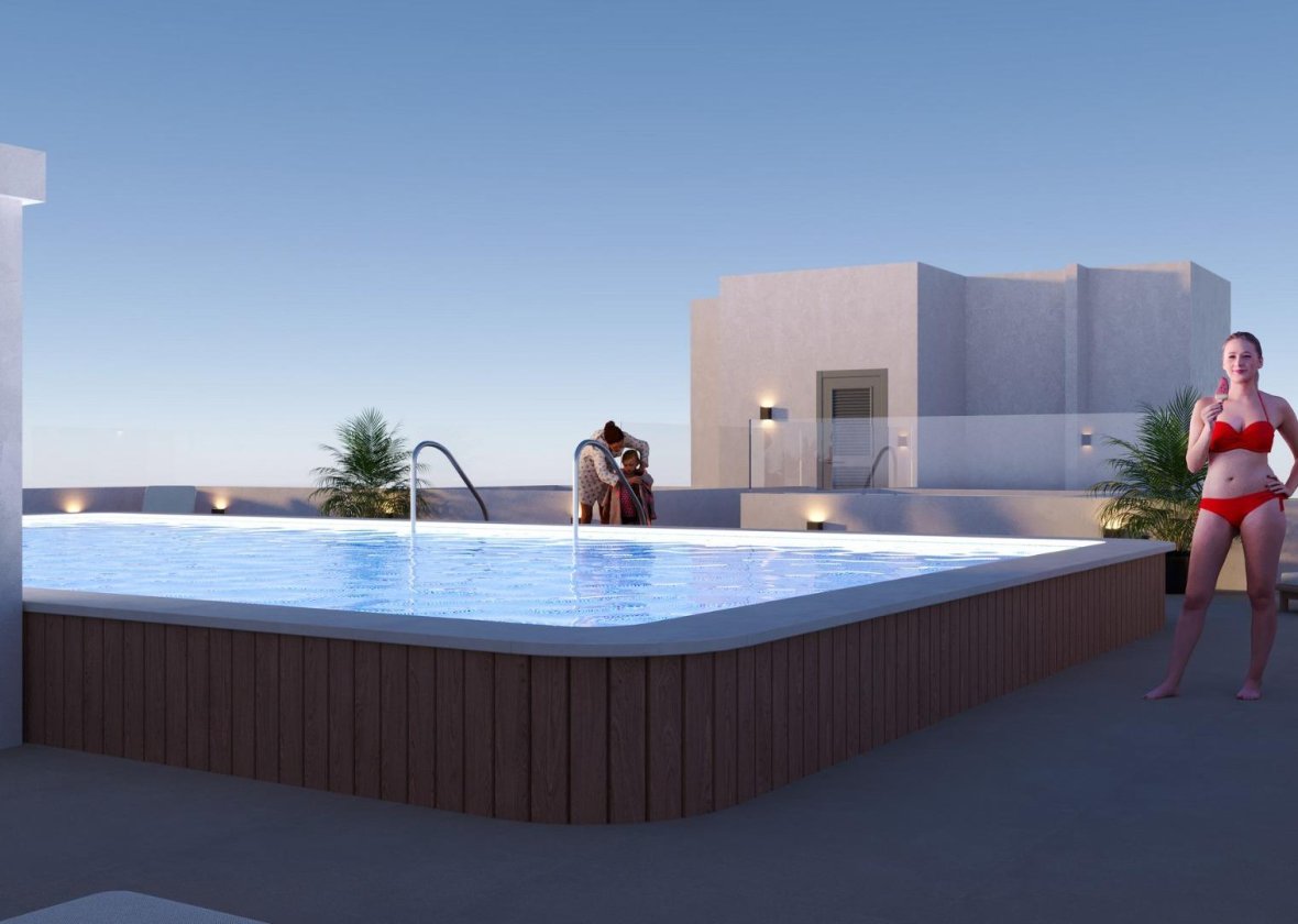 Obra nueva - Apartamento / piso - San Miguel de Salinas - Pueblo