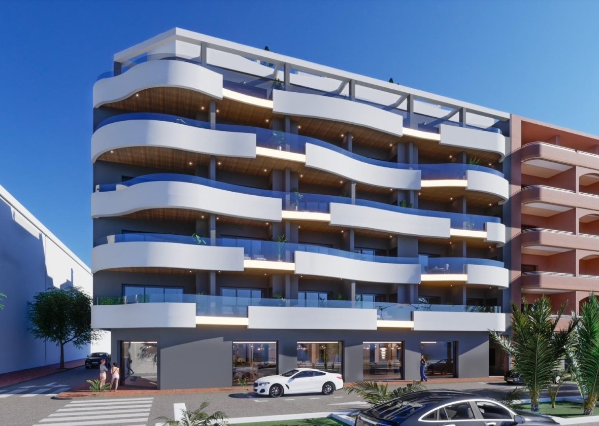 Obra nueva - Apartamento / piso - Torrevieja - Habaneras