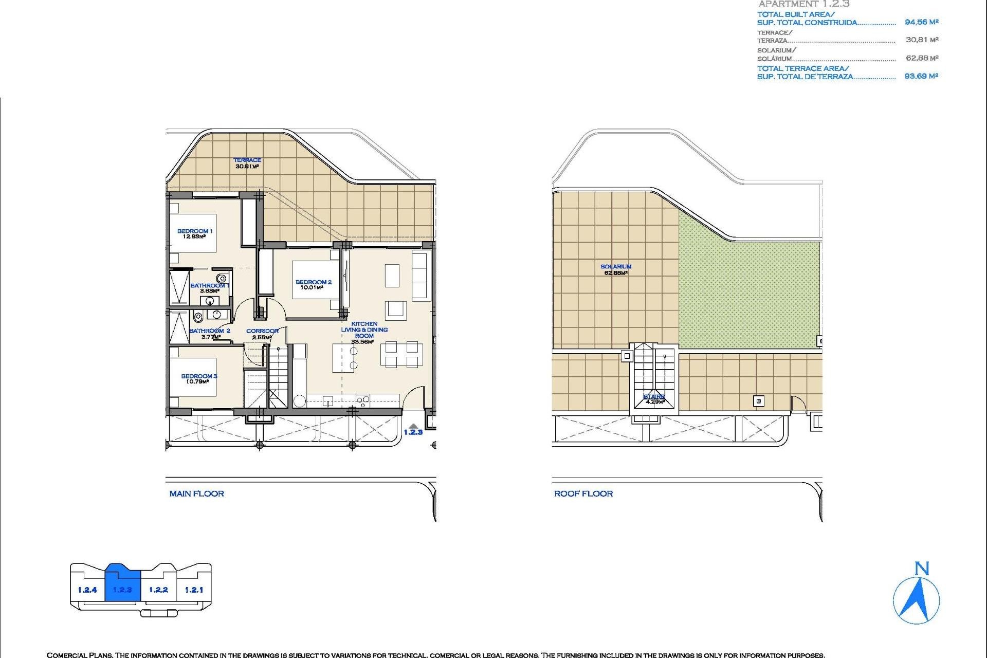 Obra nueva - Ático - Los Alcazares - Serena Golf