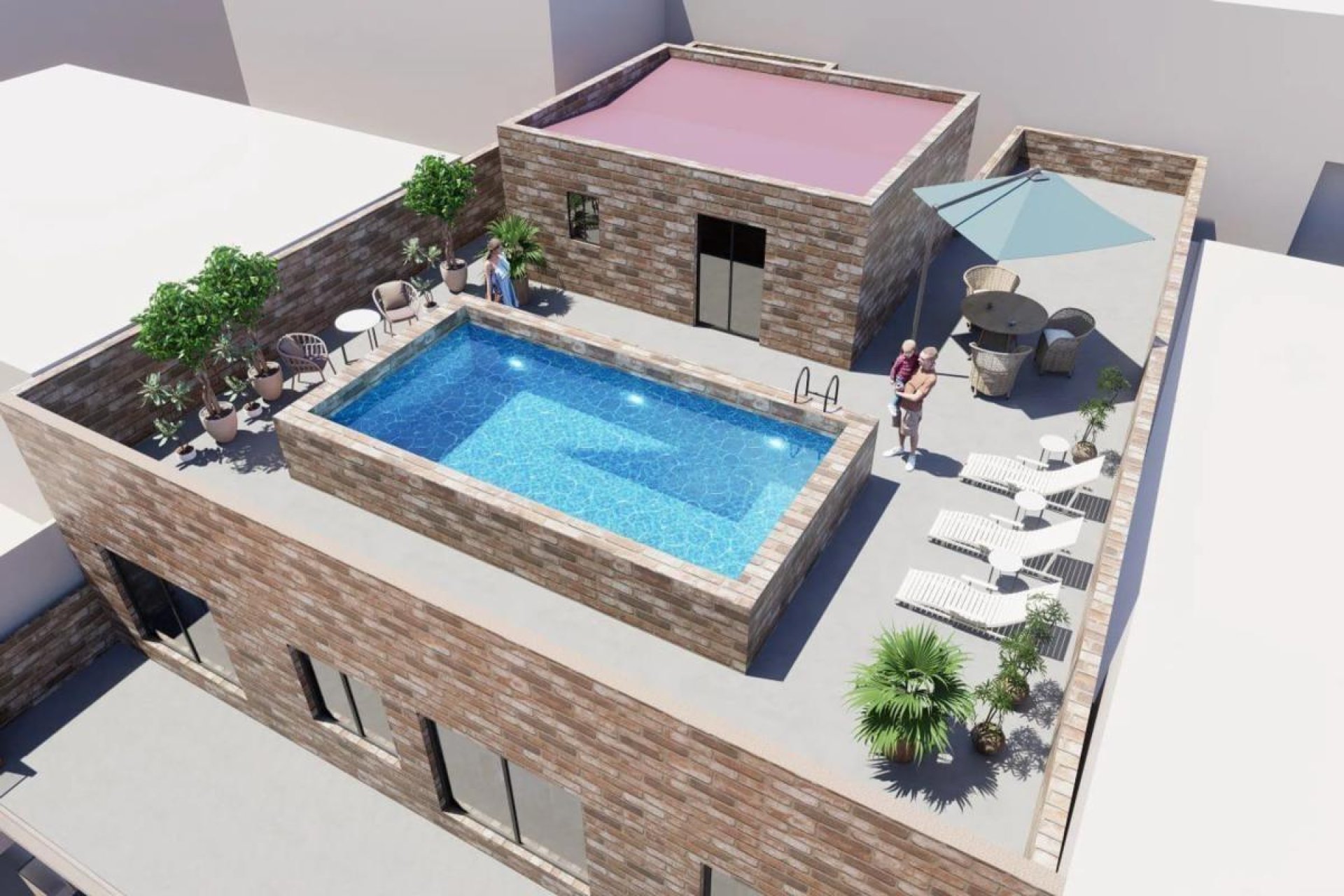 Obra nueva - Ático - Torrevieja - Playa El Acequión