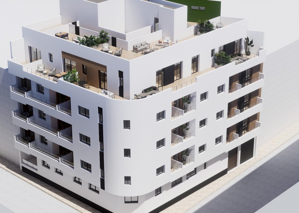 Obra nueva - Ático - Torrevieja - pueblo