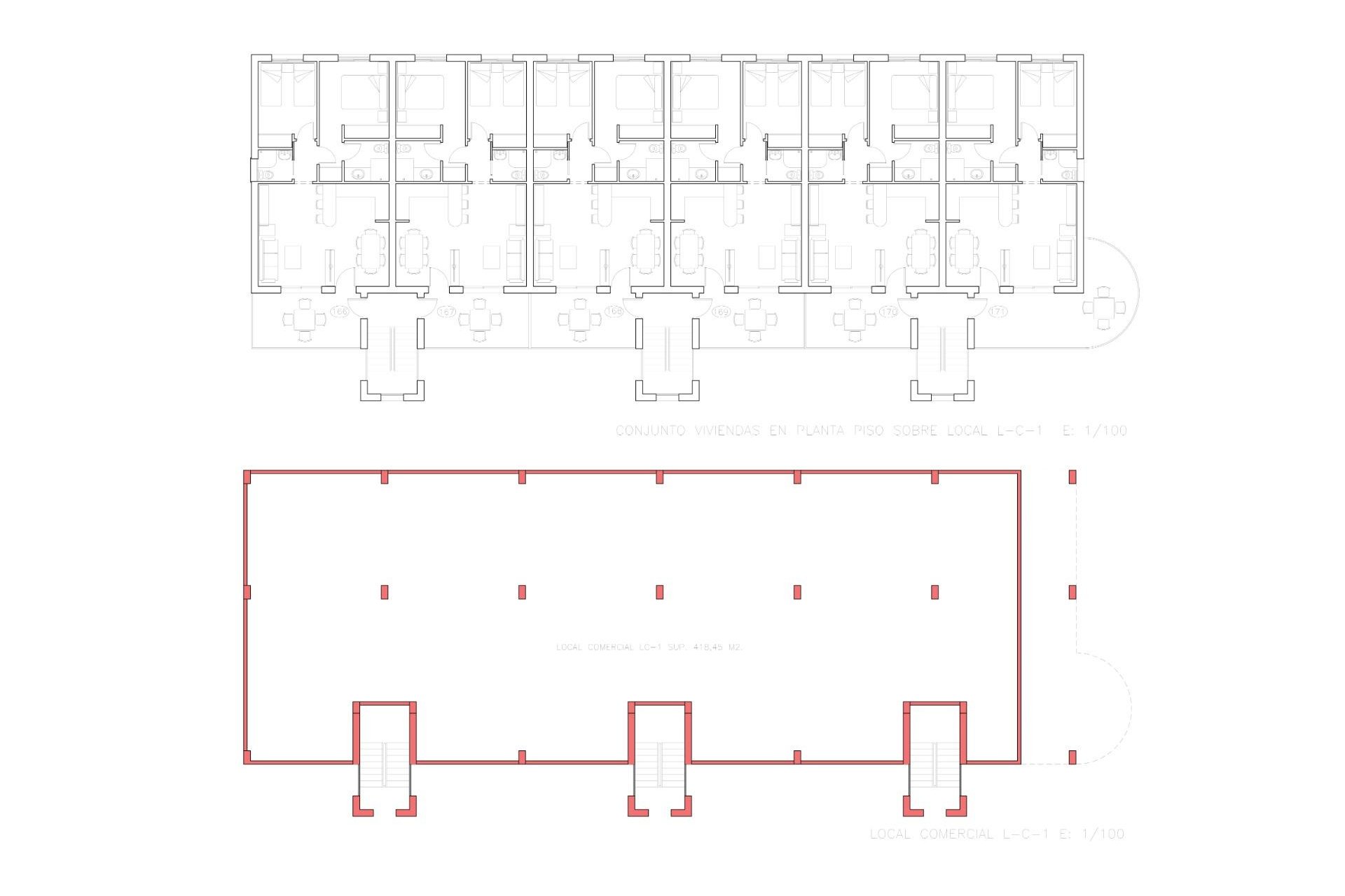 Obra nueva - Bungalow - Fuente Álamo - La Pinilla