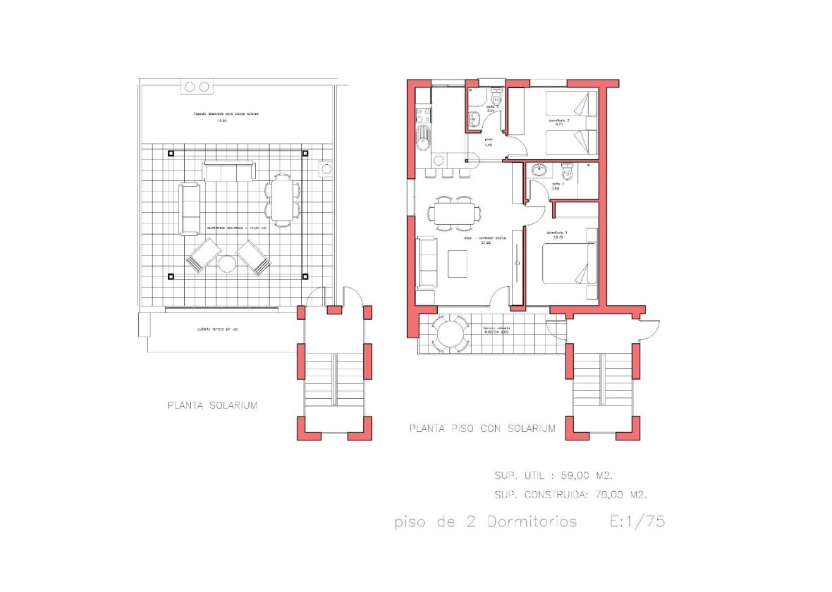 Obra nueva - Bungalow - Fuente Álamo - La Pinilla