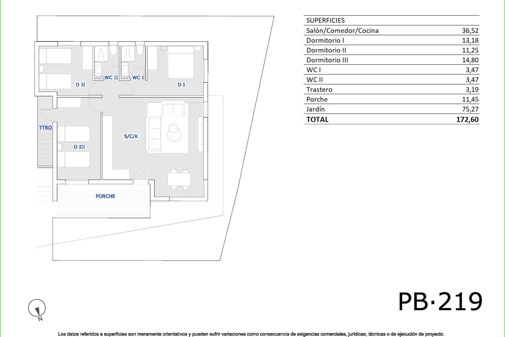 Obra nueva - Bungalow - San Miguel de Salinas - Pueblo