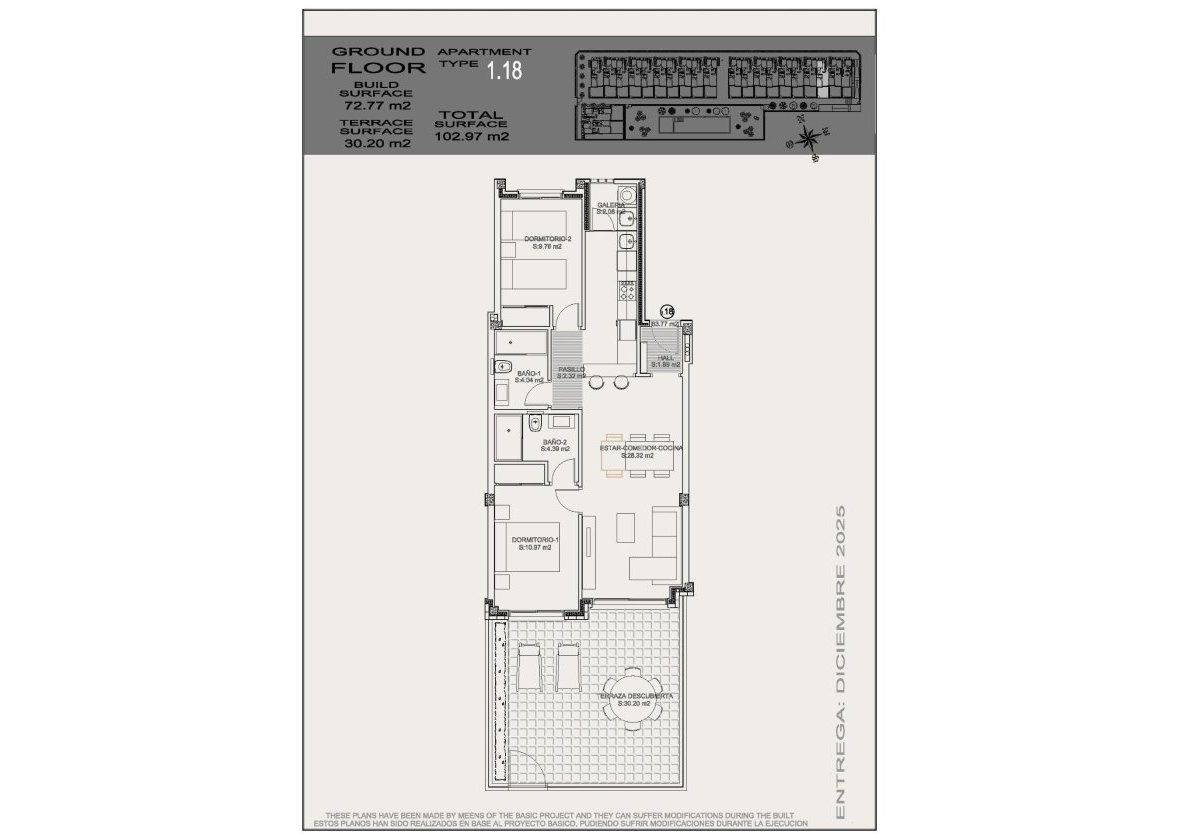 Obra nueva - Bungalow - Torrevieja - Altos del Sol