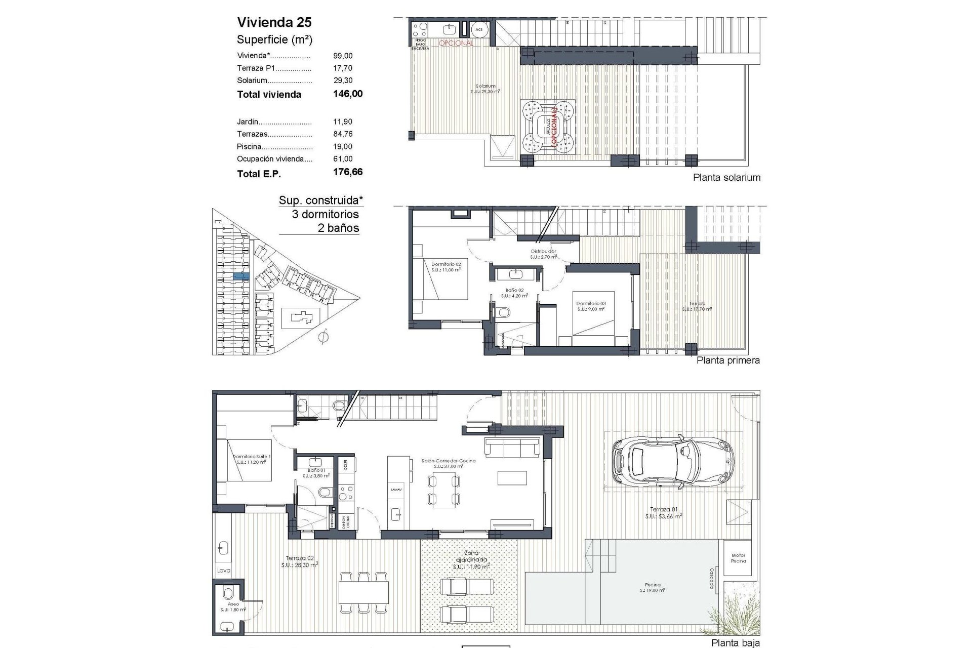 Obra nueva - Quad House - Los Alcazares - Serena Golf