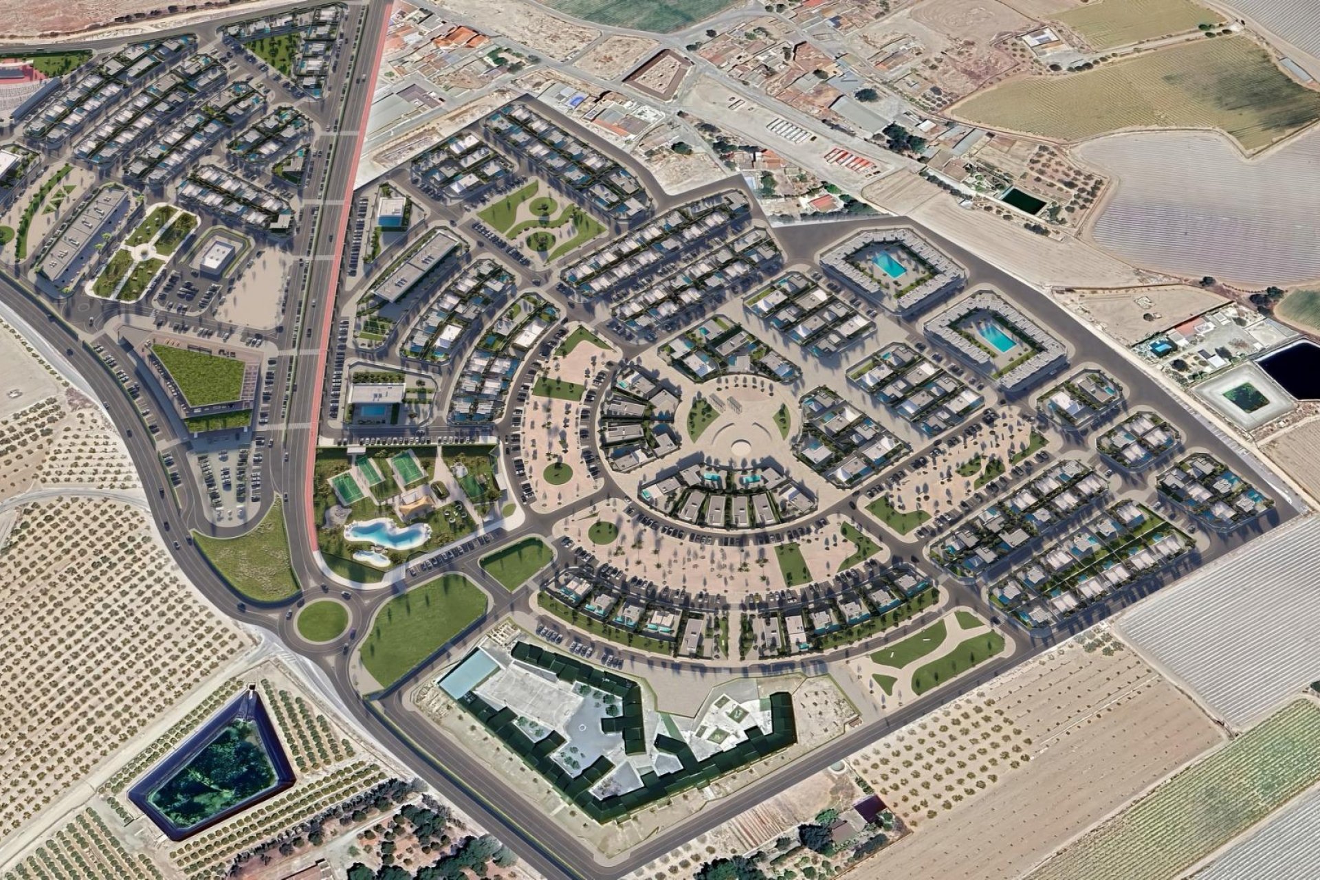 Obra nueva - Quad House - Torre Pacheco - El Alba