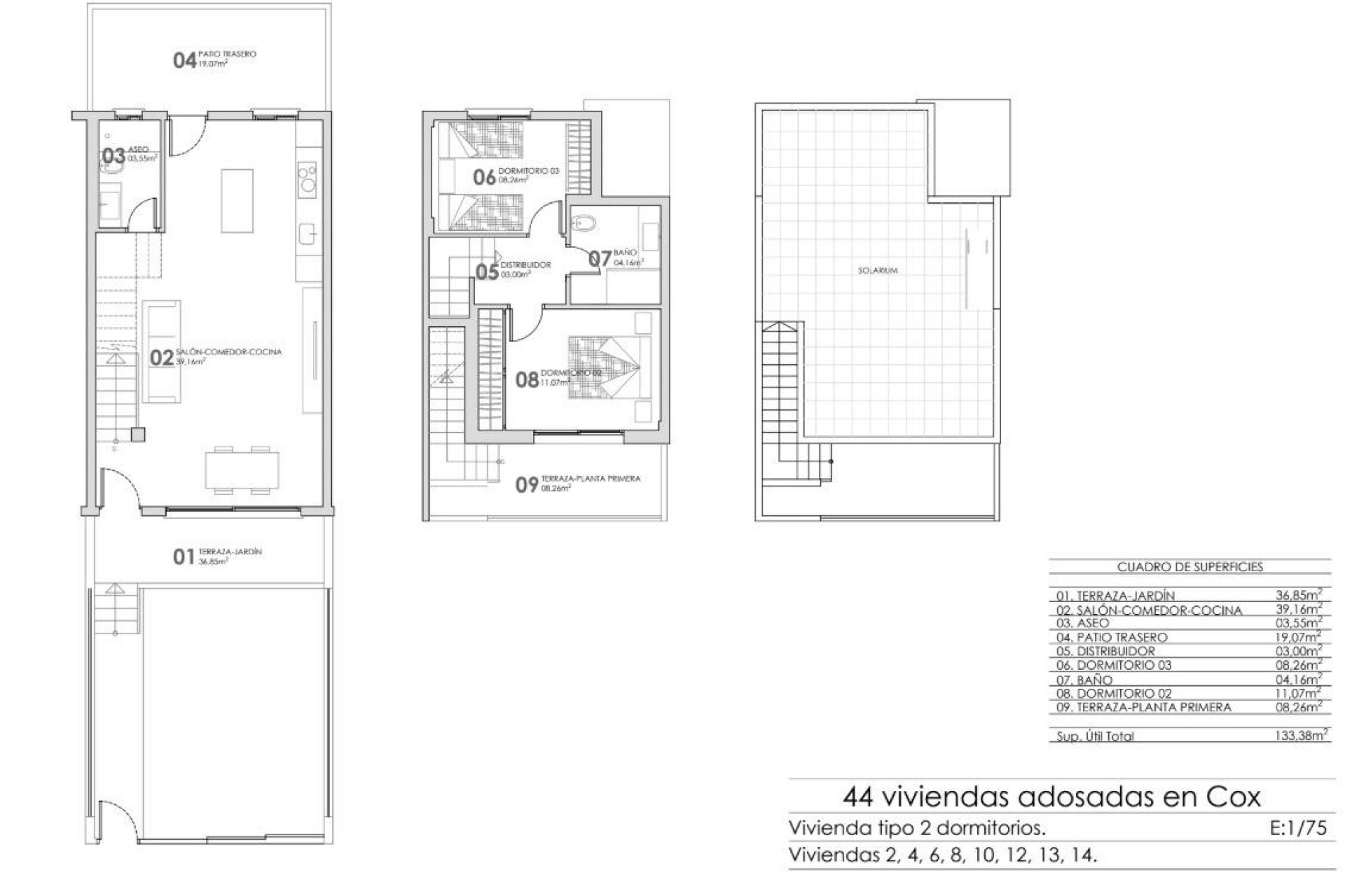 Obra nueva - Town House - Cox - San Fernando