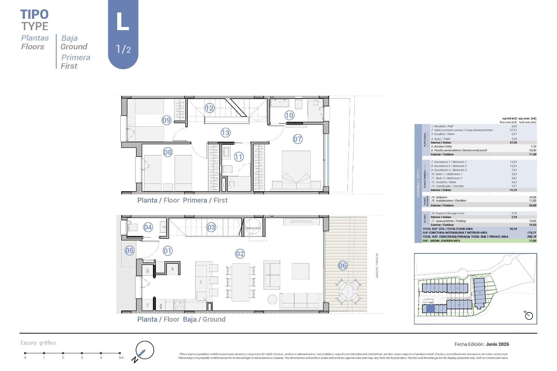 Obra nueva - Town House - El Campello - Platja de L´Amerador