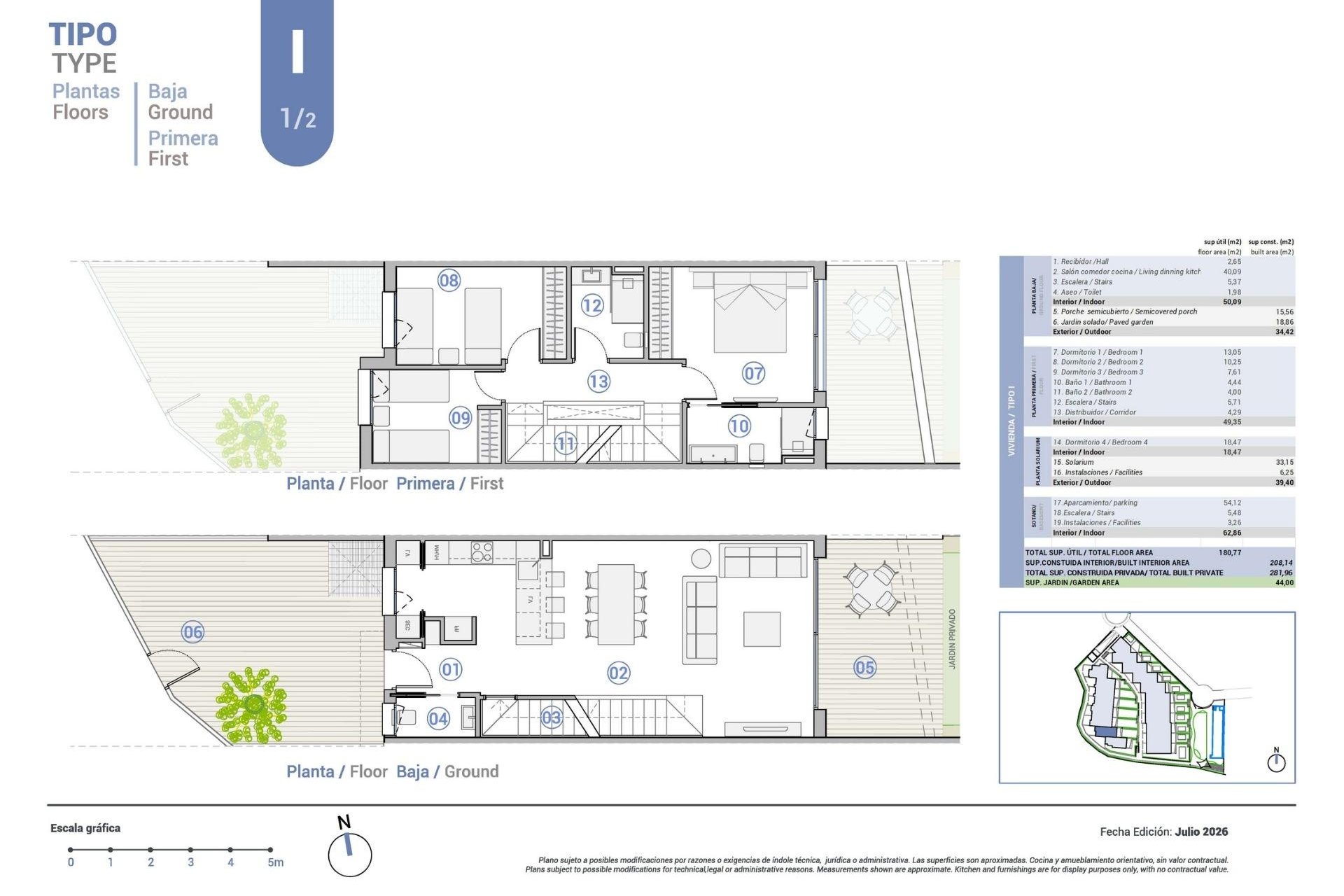 Obra nueva - Town House - El Campello - Platja de L´Amerador