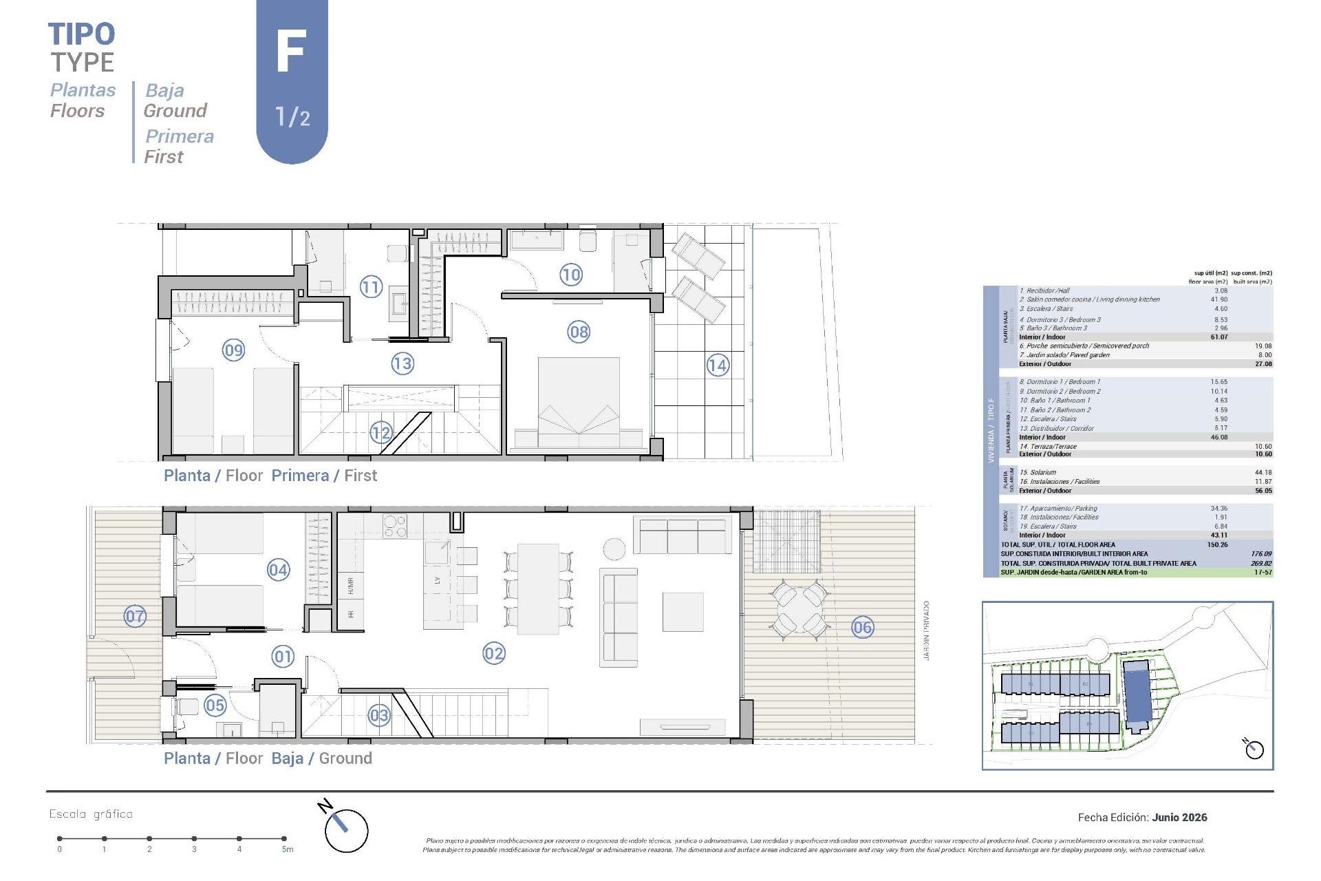 Obra nueva - Town House - El Campello - Platja de L´Amerador