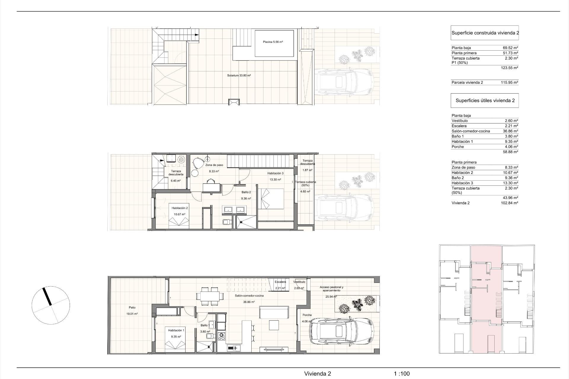 Obra nueva - Town House - Pilar de la Horadada - Torre De La Horadada