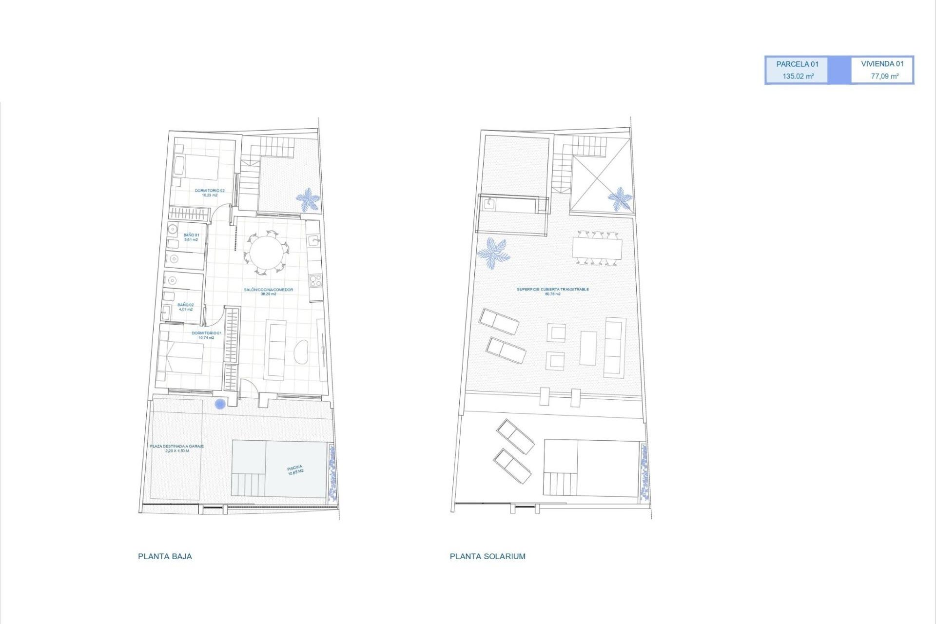 Obra nueva - Town House - Torre Pacheco - El Alba