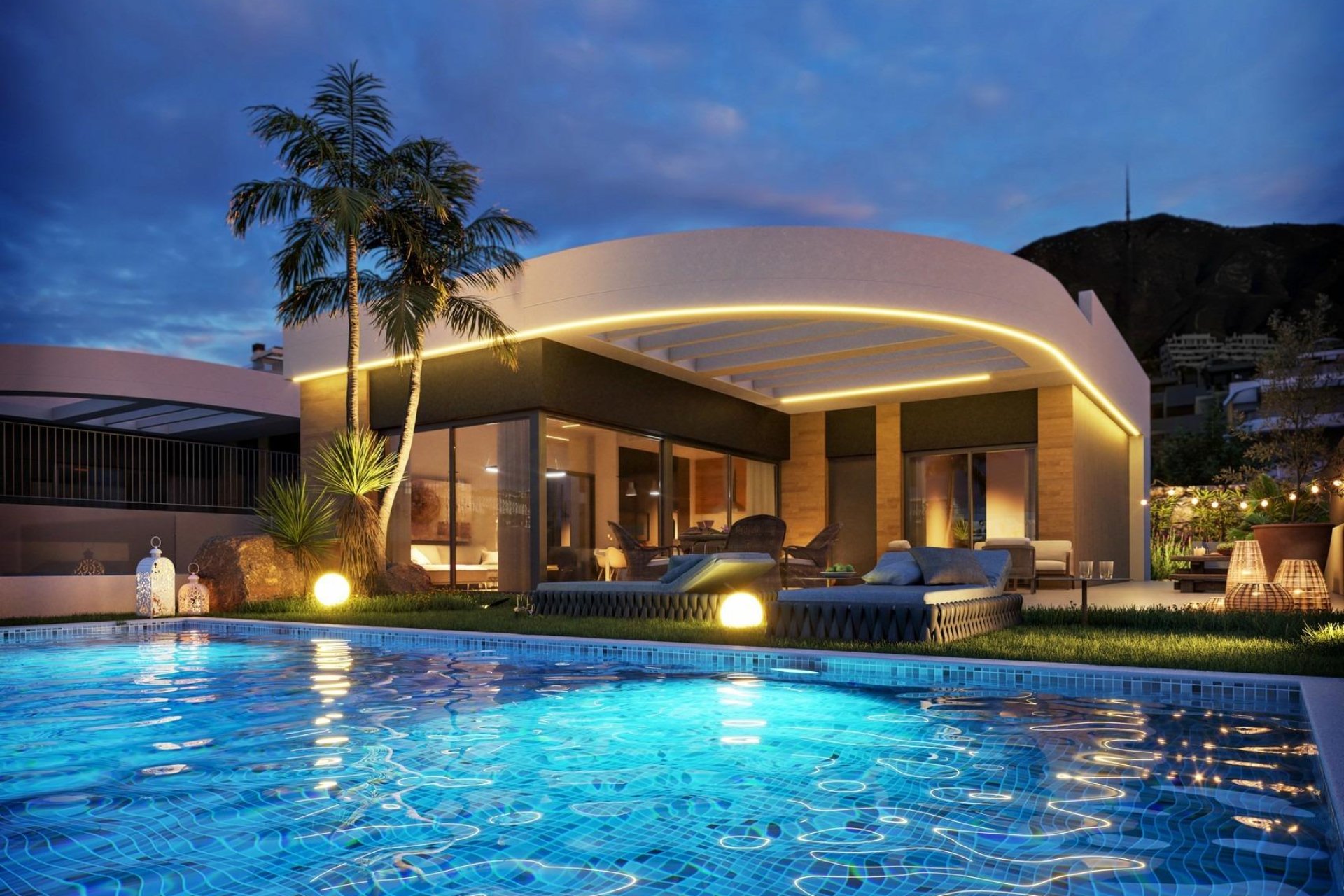 Obra nueva - Villa - Finestrat - Campana Garden