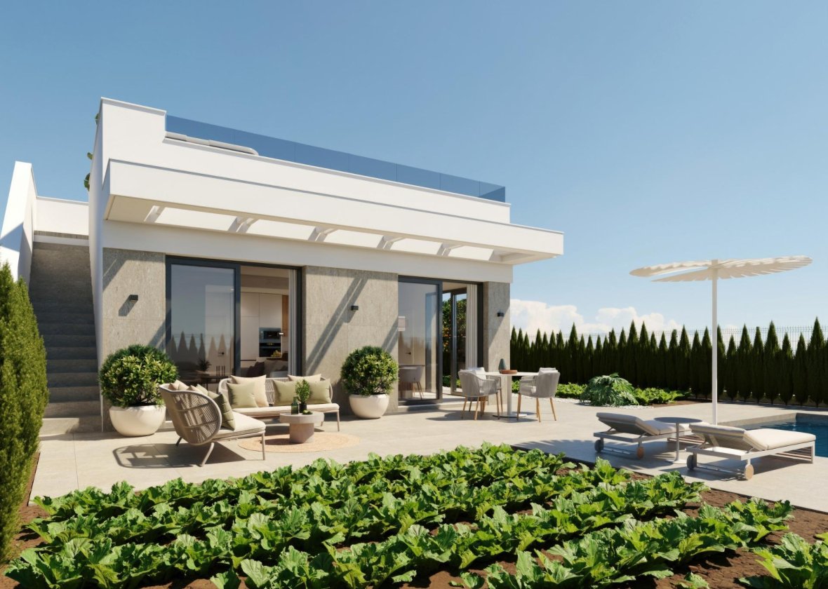 Obra nueva - Villa - Fuente Álamo - Hacienda Del Álamo Golf