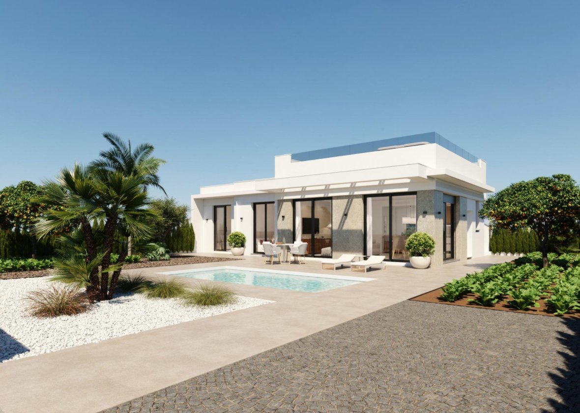 Obra nueva - Villa - Fuente Álamo - Hacienda Del Álamo Golf