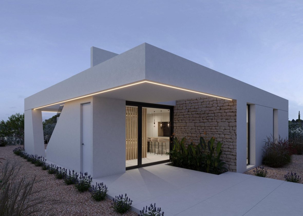 Obra nueva - Villa - Fuente Álamo - Hacienda del Alamo