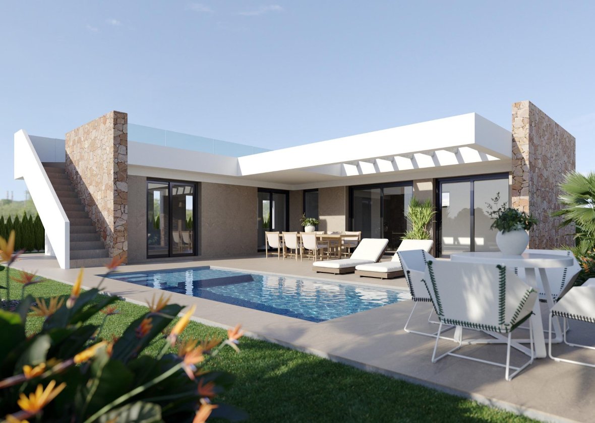 Obra nueva - Villa - Fuente Álamo - Hacienda del Alamo