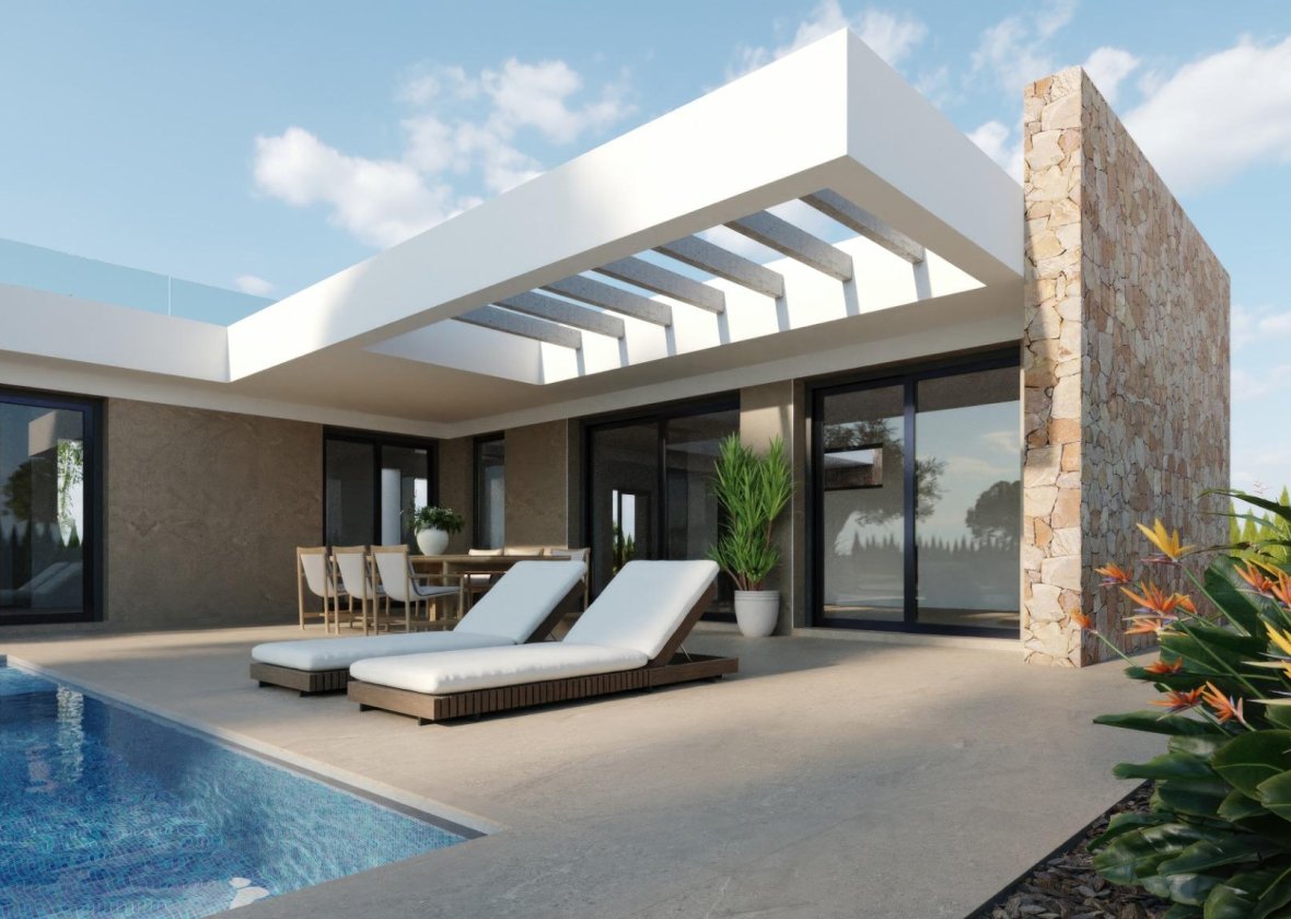 Obra nueva - Villa - Fuente Álamo - Hacienda del Alamo