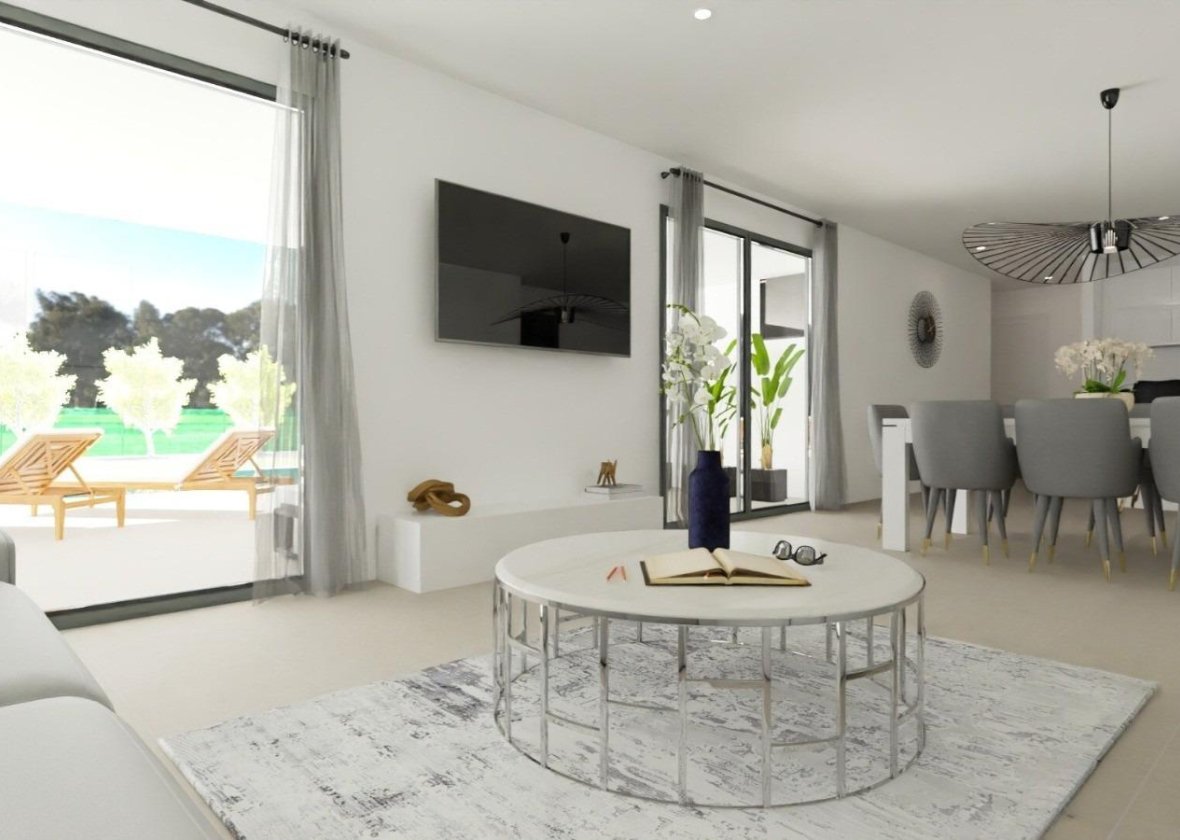 Obra nueva - Villa - Hondón de las Nieves - Urbaniz La Montañosa