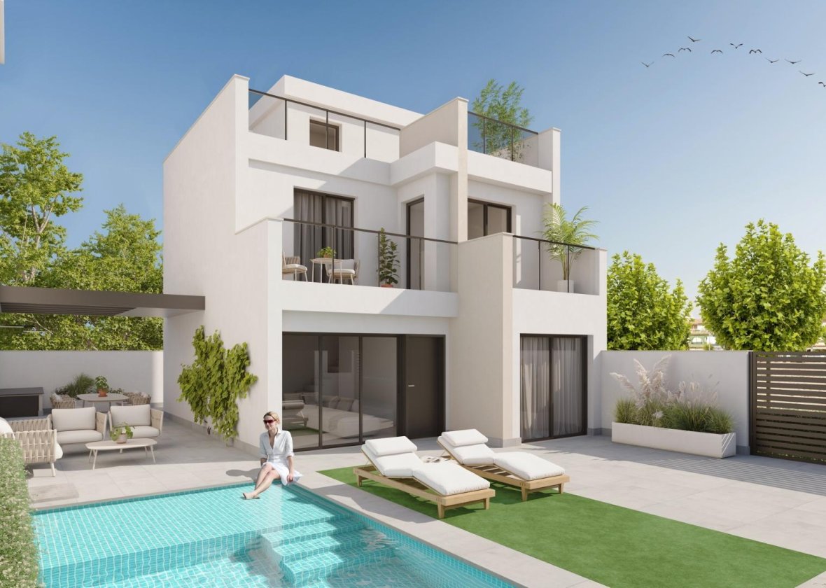 Obra nueva - Villa - Los Alcazares - Playa la Atascadera