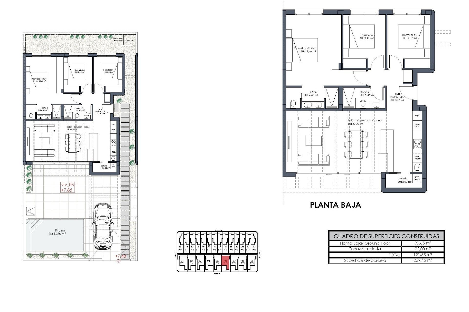 Obra nueva - Villa - Los Alcazares - Serena Golf