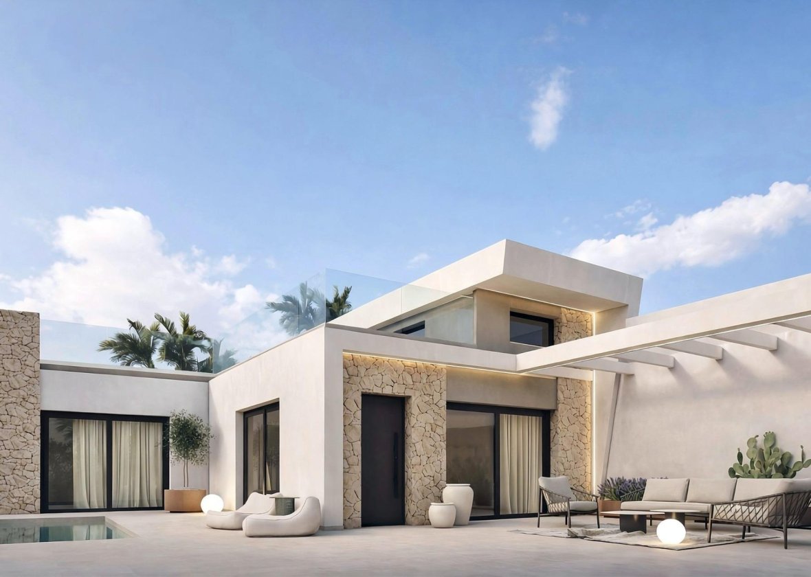 Obra nueva - Villa - Los Alcazares - Serena Golf