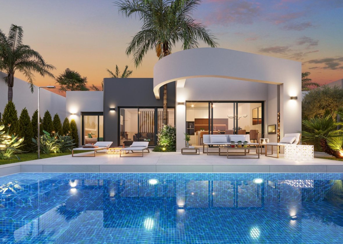 Obra nueva - Villa - Los Alcazares - Serena Golf